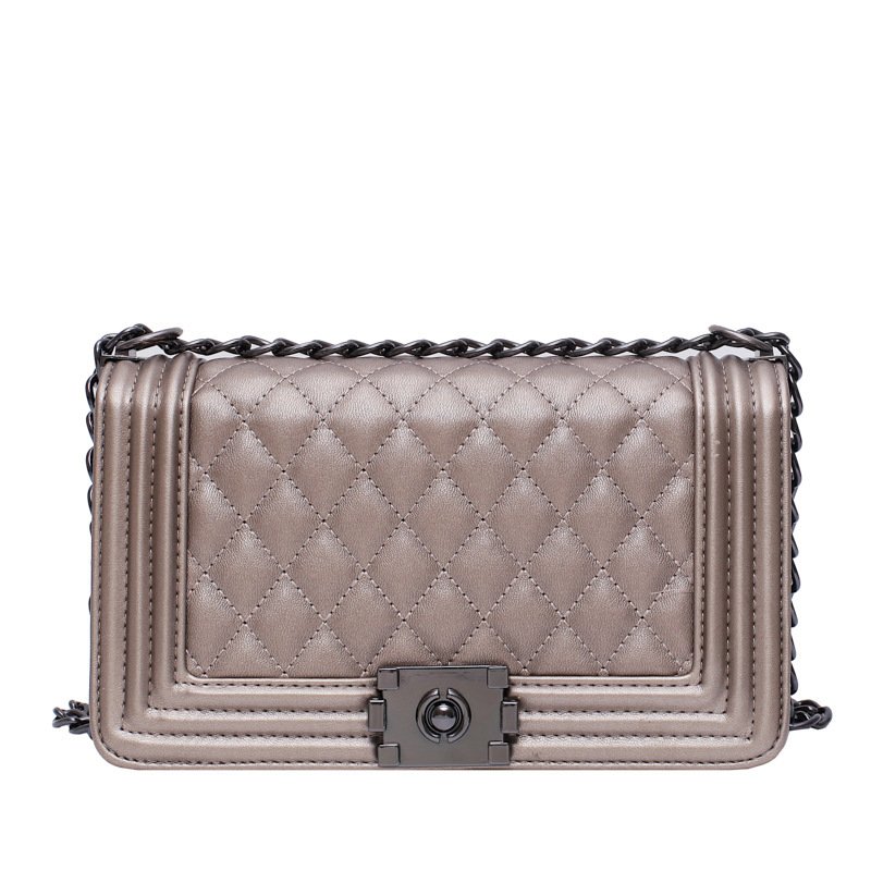 New Style Messenger Bag, Shoulder Bag, Women'S New Style Pu Embroidered Thread Small Square Bag - Image 9