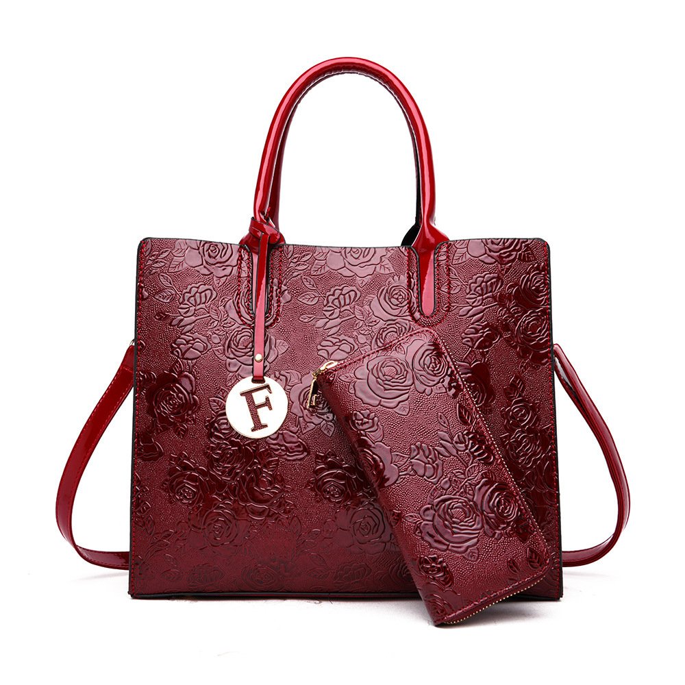 New Fashion Retro Flower Women's Bags Women's Handbags Shoulder Messenger Bag Picture - Image 3