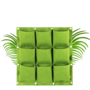 Wall-mounted Felt Planting Bag Manufacturers Supply Multiple Plant Planting Bags